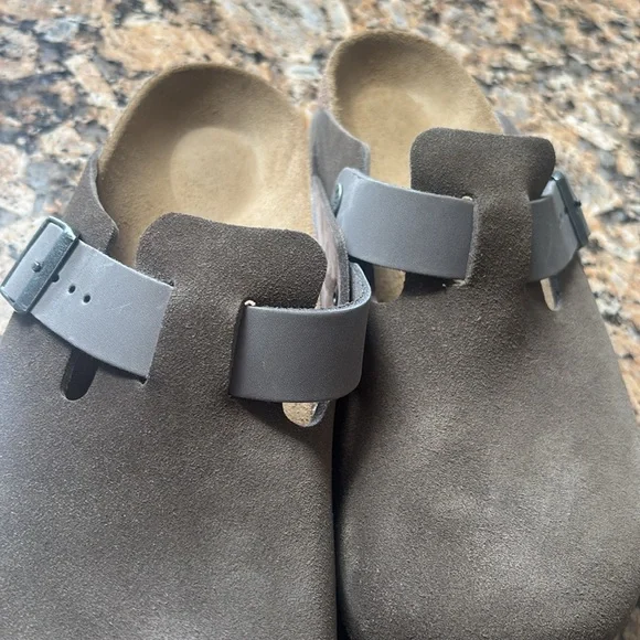 Men’s Birkenstock Size 42 Boston concrete sandals$160 - Picture 5 of 7